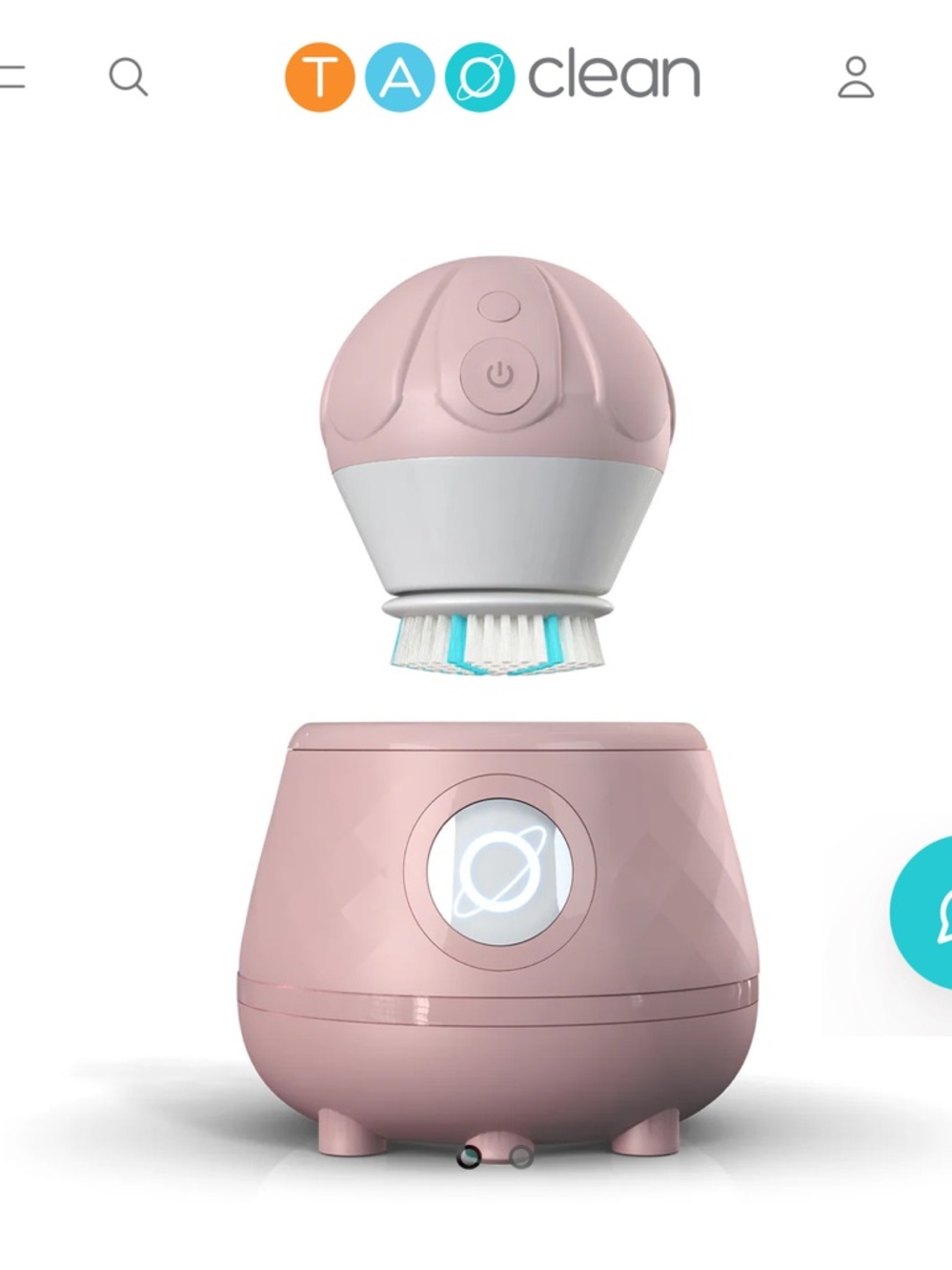 TAO clean ONA Diamond Facial Cleansing Brush- new in box